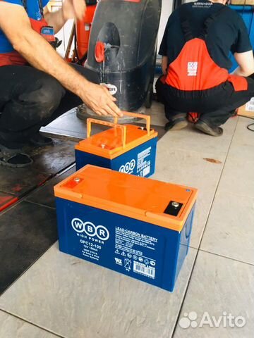 Аккумулятор тяговый (Гелевый) на поломоечну машину
