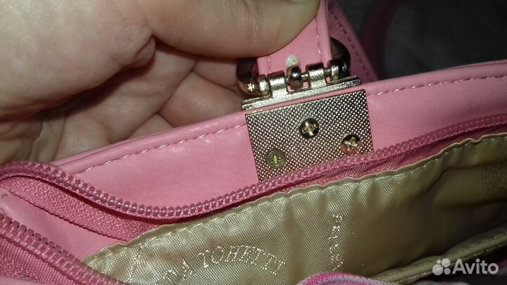 Сумочка на весну и лето пресс кожа новая