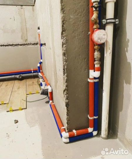 Сантехник. Разводка труб. Срочный выезд