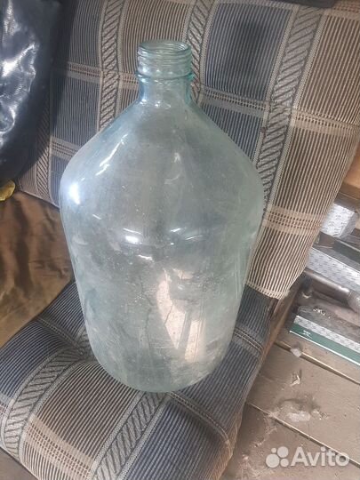 Бутыль стеклянная 20 литров