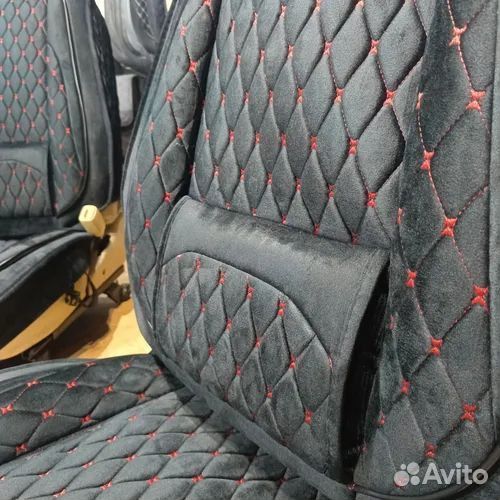 Чехлы на сиденья авто из Алькантары комплект