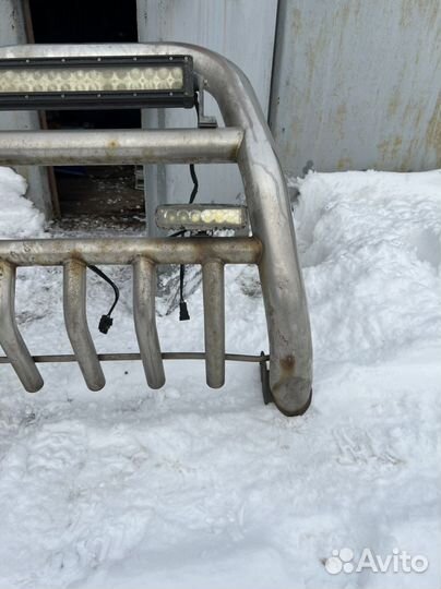 Кенгурятник pajero 4