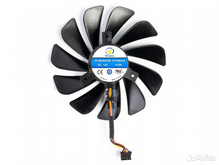 Вентилятор для видеокарт XFX RX580 RX570