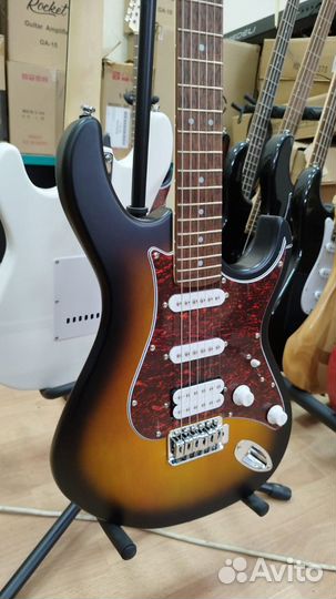 G110-opsb G Series Электрогитара, санберст, Cort