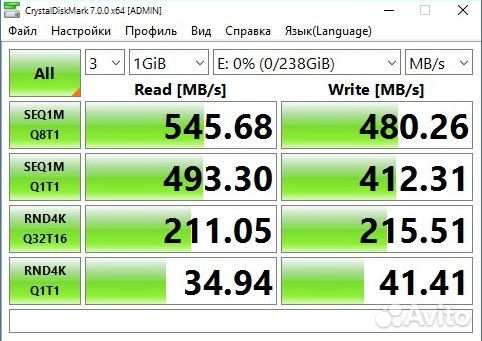 SSD Pioneer 256 Gb, новый