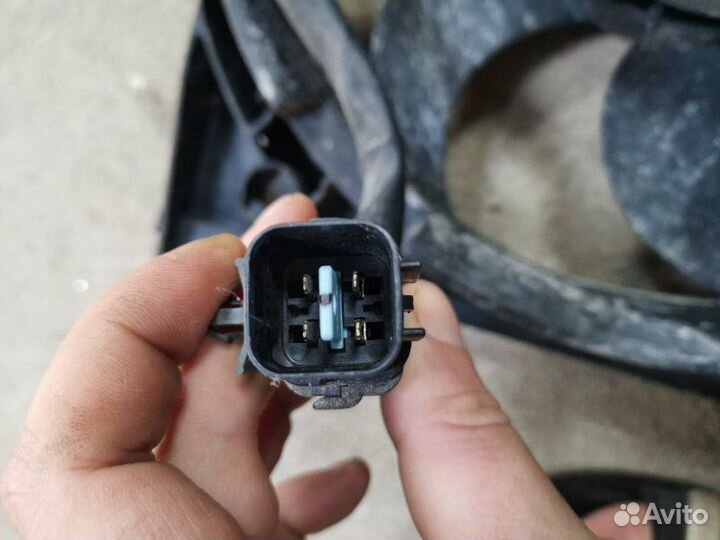 Вентилятор радиатора кондиционера Hyundai Sonata