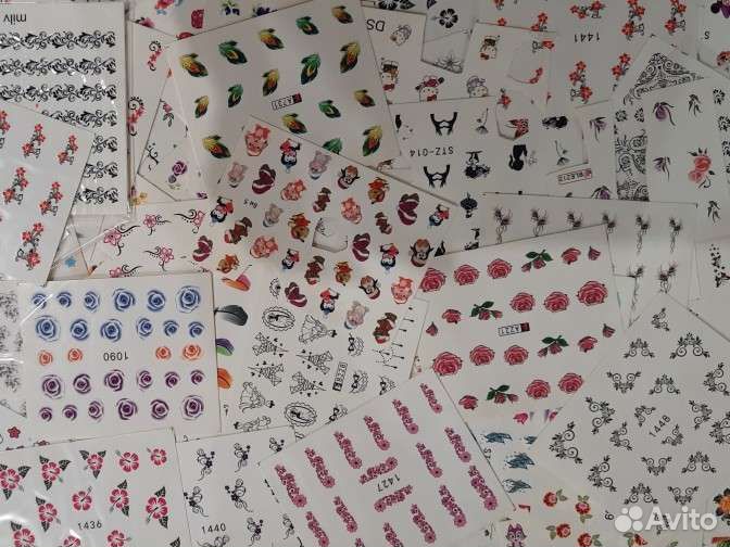Наклейки для ногтей