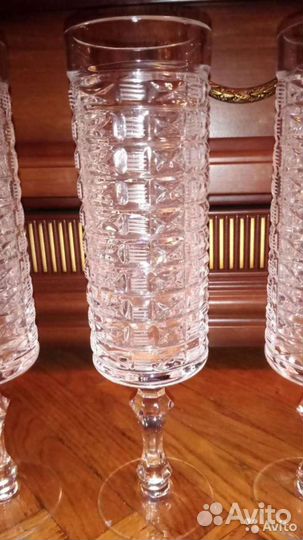 Фужеры 6 шт.Редкий экземпляр