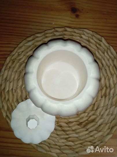 Шкатулка из гипса. Гипс. Конфетница
