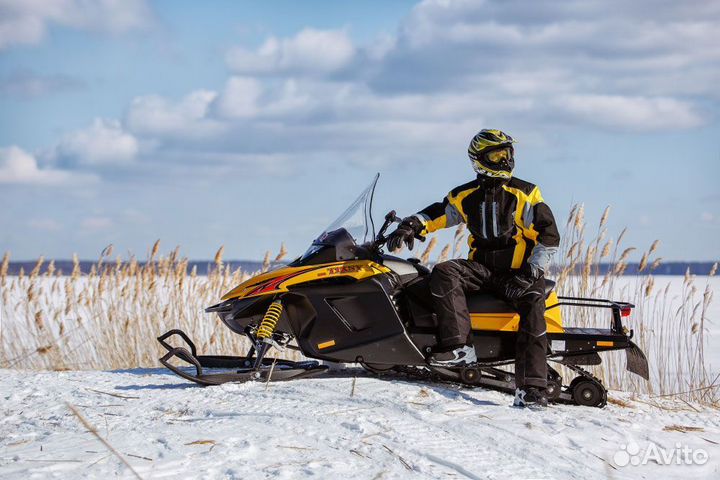 Снегоход Русская механика tiksy 250 Люкс