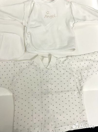 Распашонки для новорожденных 1-3 месяца