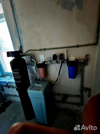 Система очистки воды из скважины и колодца