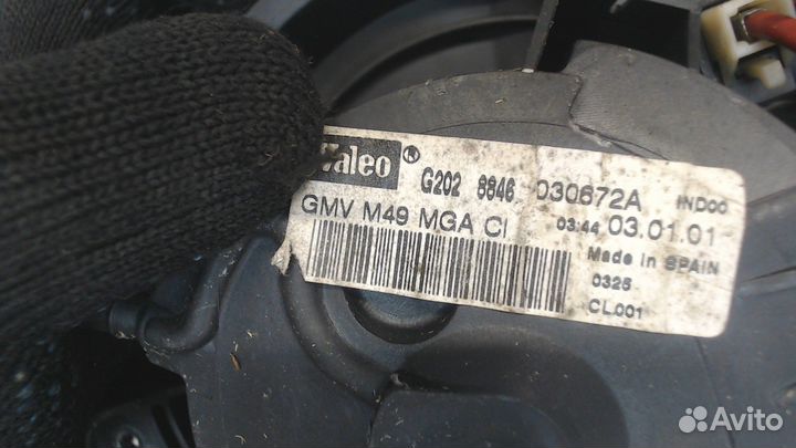 Двигатель отопителя Citroen Berlingo, 2000