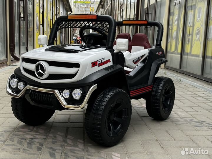 Детский электромобиль багги mercedes unimog