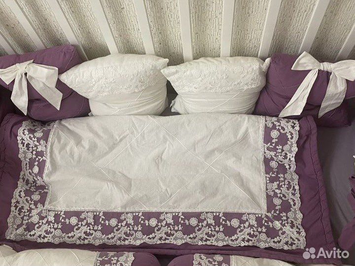 Бортики в детскую кроватку