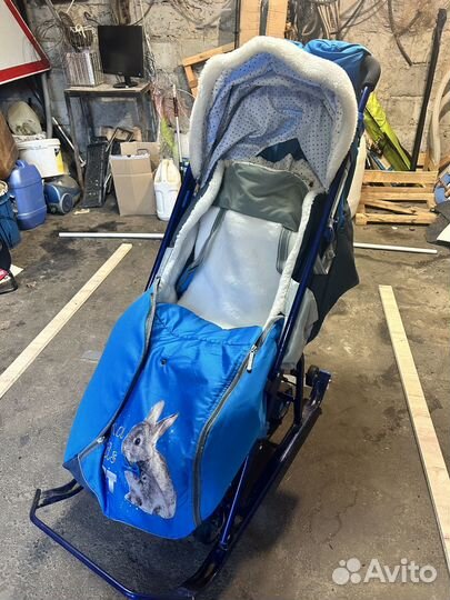 Коляска санки