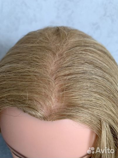 Голова манекен. Натуральный волос 50-60см