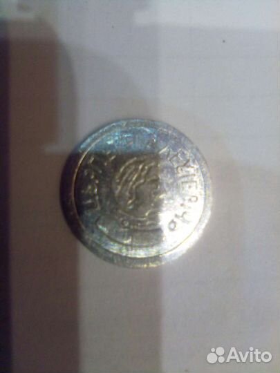 Монета серебро А9999 Цьрпетр алеv