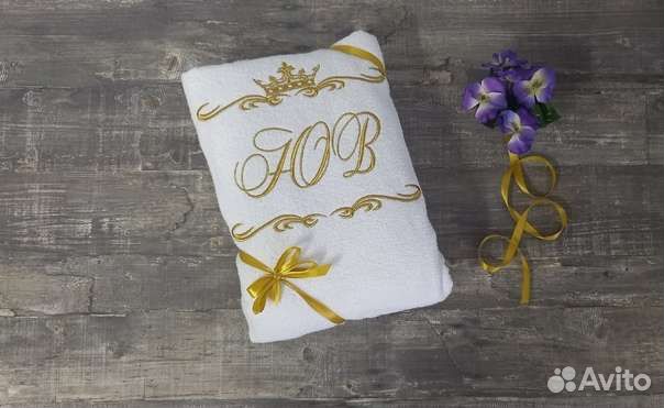 Мужской халат с вышивкой