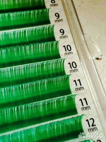 Ресницы для наращивания цветные