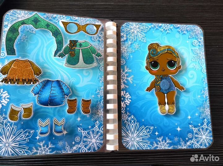 Маленькие снегурочки. Куколки Переодевашки