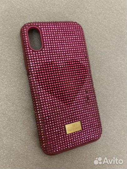 Чехол на iPhone x swarovski