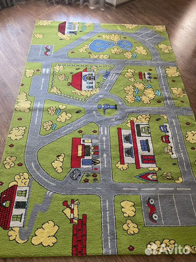 Ковер детский с дорогами