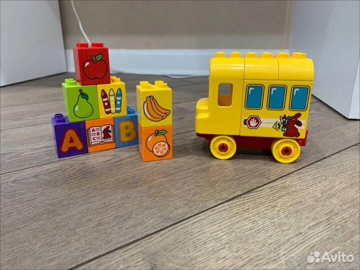 Lego duplo набор школьный автобус