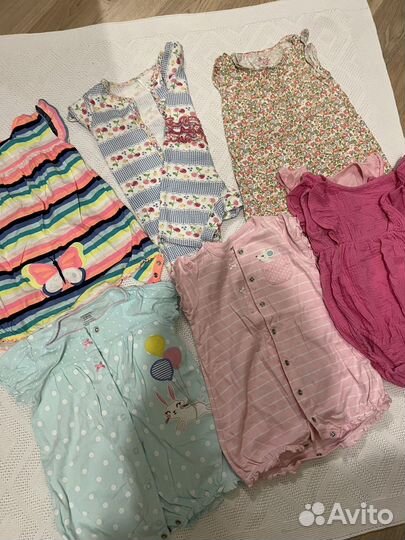 Боди для девочки 80 86