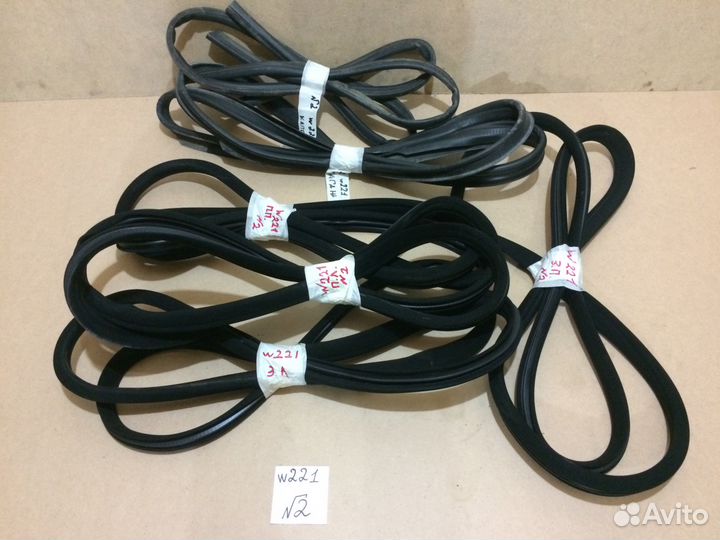 Уплотнители дверей Mercedes S-class W221 S500