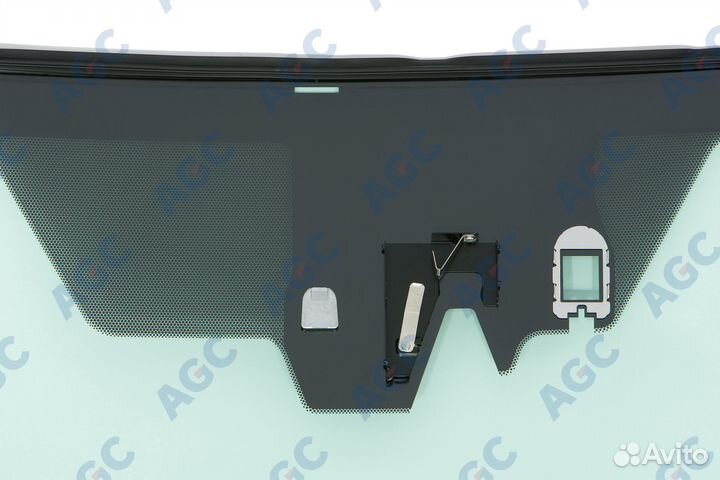 AGC toyota RAV-4 IV 2013- стекло ветровое зеленое + шумоизоляция -кам-С обогревом зоны дворников-дд
