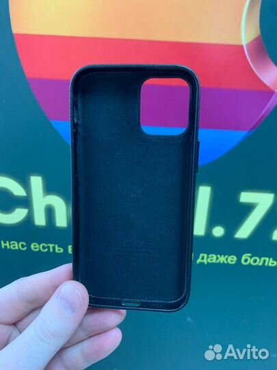 Кожаный чехол iPhone 12 mini