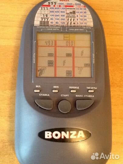 Портативная игра bonza раритет