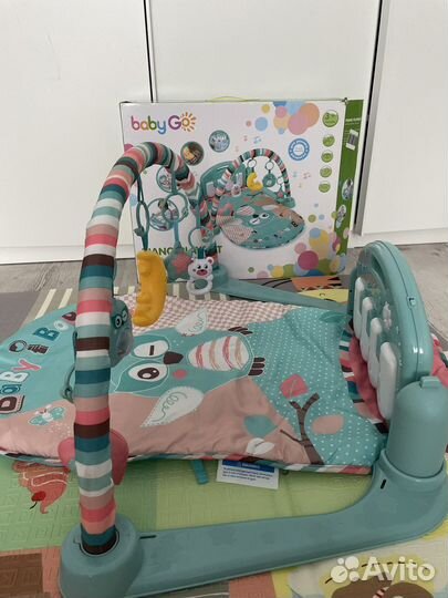 Развивающий коврик с пианино