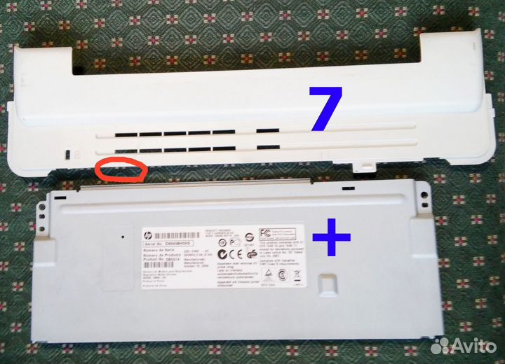 Мфу HP LJ M1120 разбор