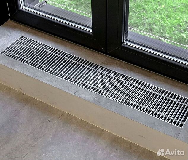 Внутрипольный радиатор отопления (1665)