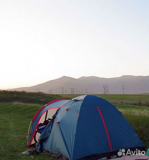 Палатка Rino 4 Canadian Camper высокая