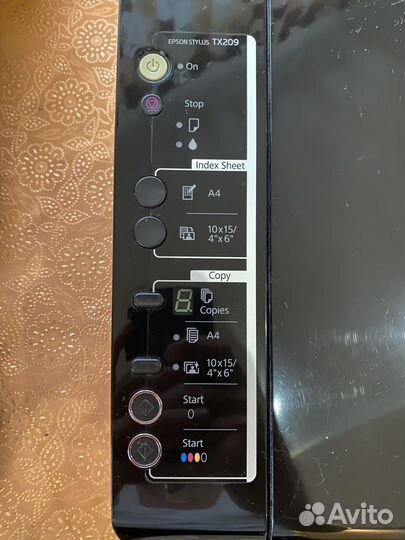 Цветной принтер (мфу) Epson Stylus TX209