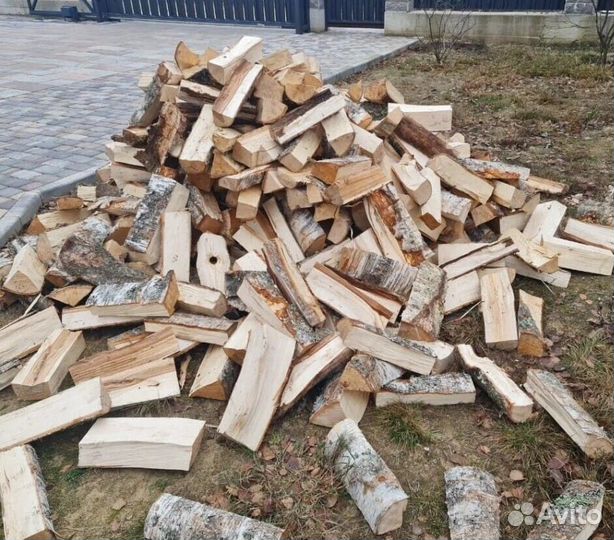 Березовые дрова/ Дрова для бани/ Дрова уложенные
