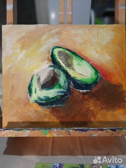 Картина маслом Авокадо