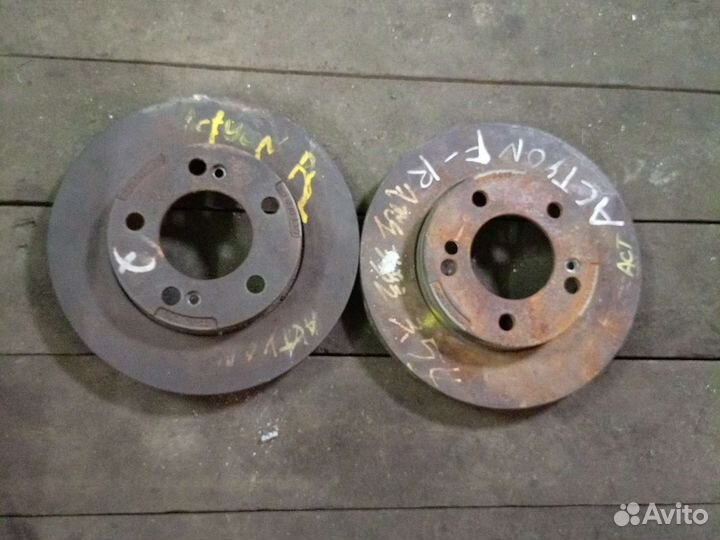 Тормозной диск передний SsangYong Actyon