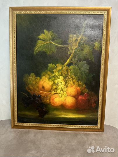Картина маслом на холсте натюрморт