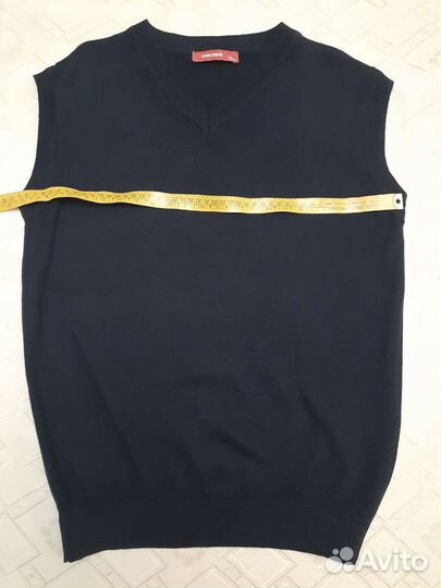 Жилетка школьная для мальчика, рост 158 см