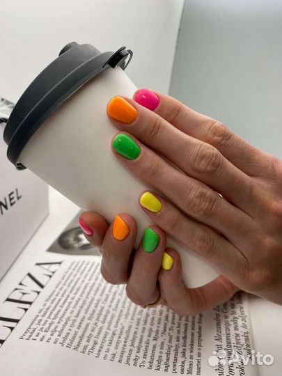 Коррекция наращённых ногтей