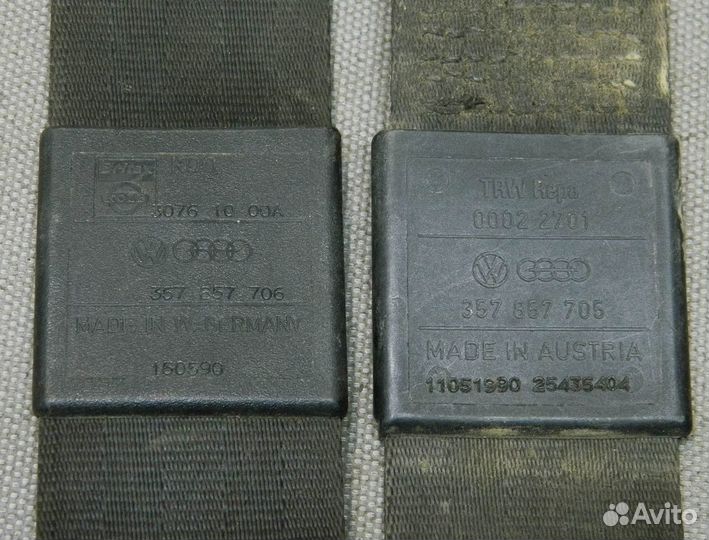 Ремень безопасности передний VW Passat B3