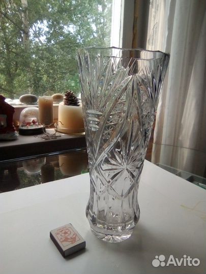 Хрустальная ваза из СССР