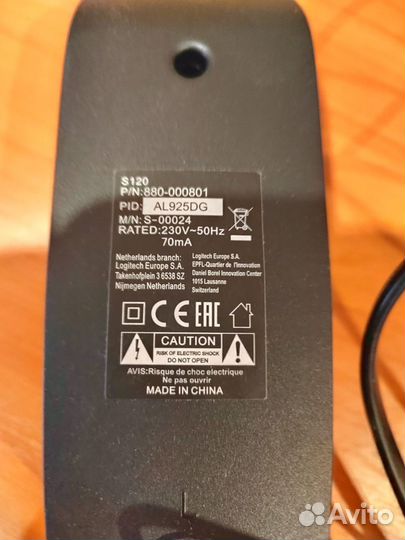 Колонки для компьютера Logitech s120