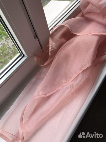 Тюль Органза Новая (розовая)