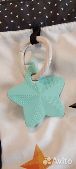 Развивающий коврик tiny love день и ночь подвесами