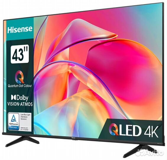 Телевизор Hisense 43E7KQ, 43